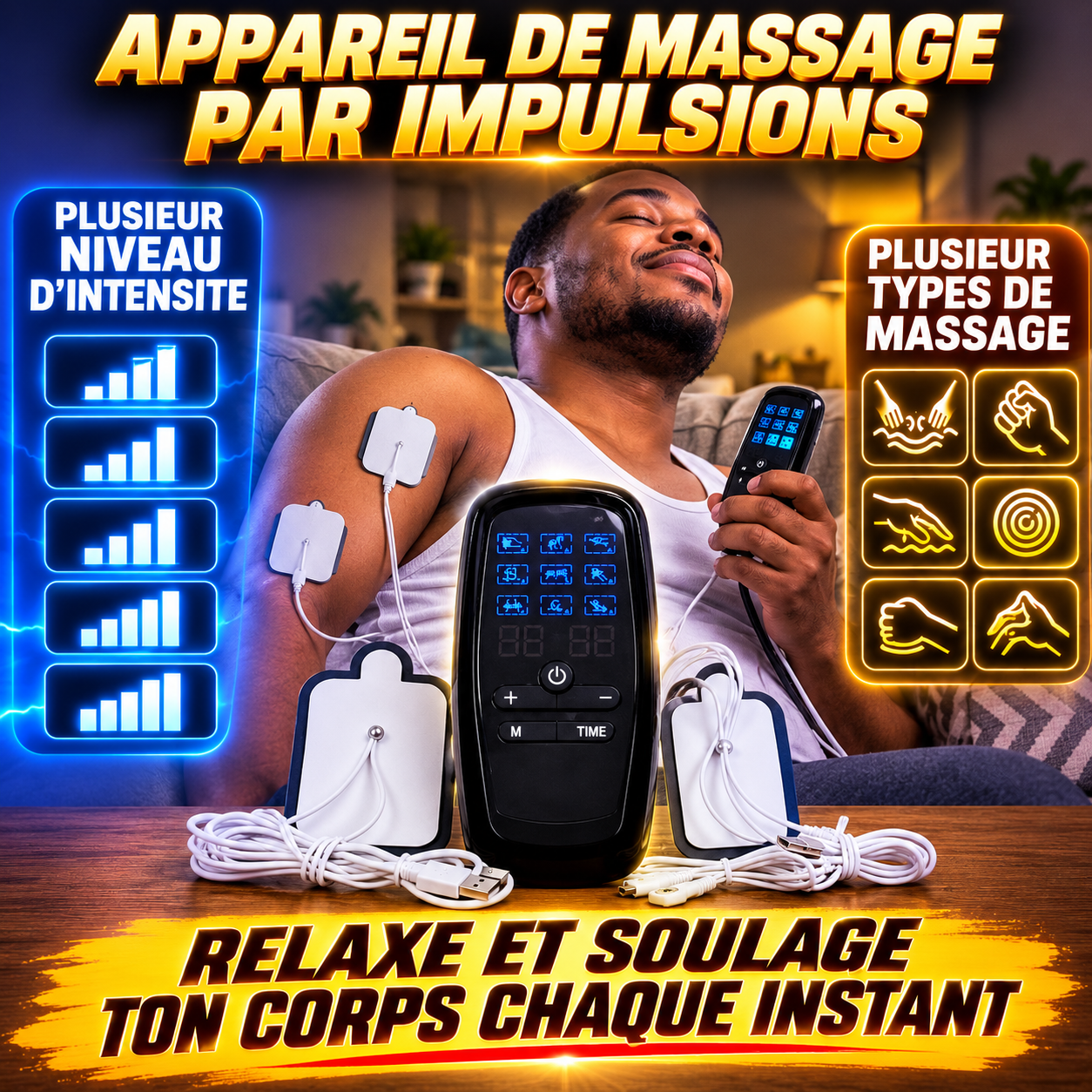 Azima RelaxPro™ 😌 l'appareille de massage électronique qui change votre quotidien