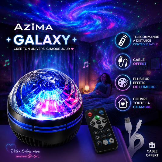Azima Galaxy™ 🌌✨  Transforme ta chambre en univers magique